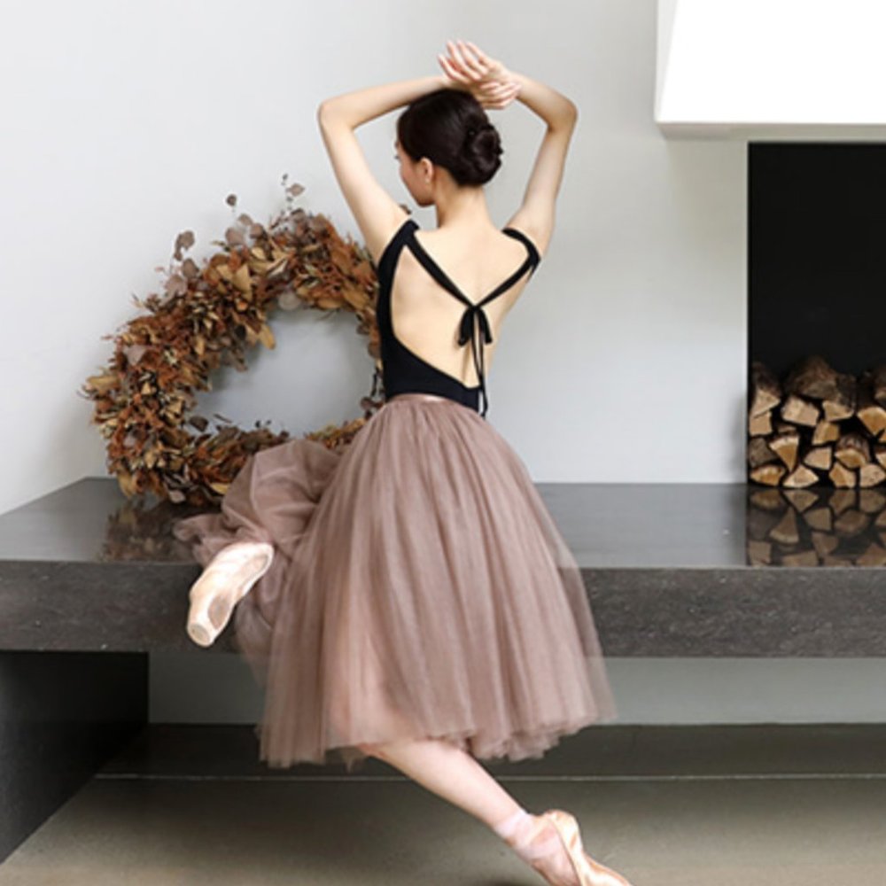 "Denise" Back Tie Leotard by Levdance